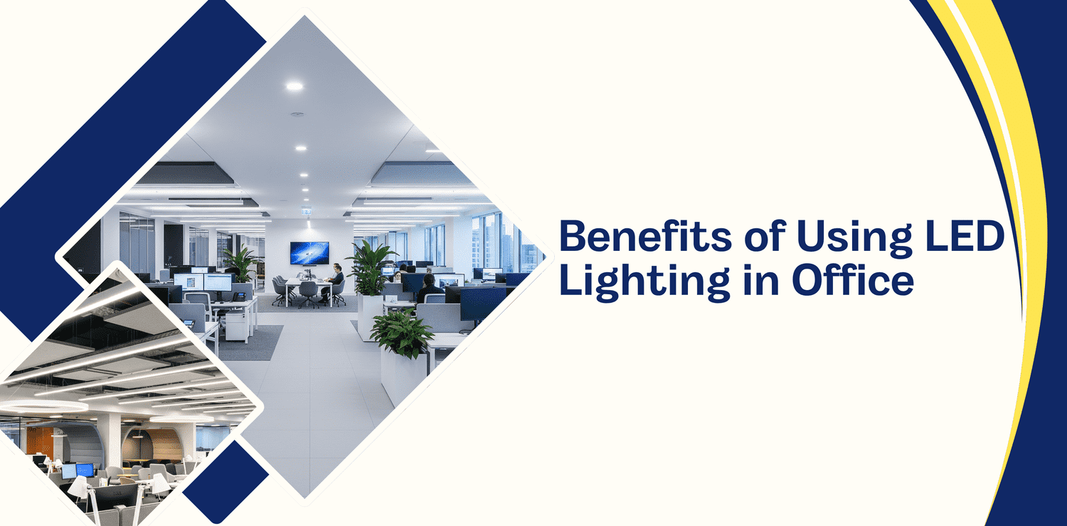Benefits of LED lighting in offices and workspaces